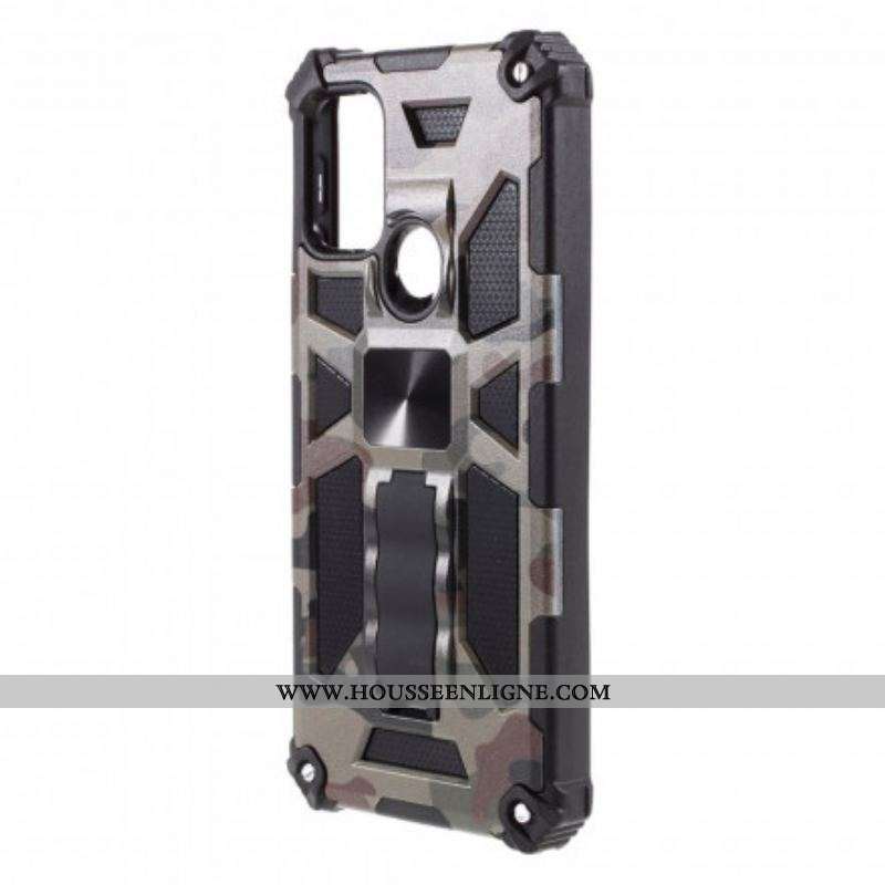 Coque Moto G30 / Moto G10 Camouflage Support Amovible