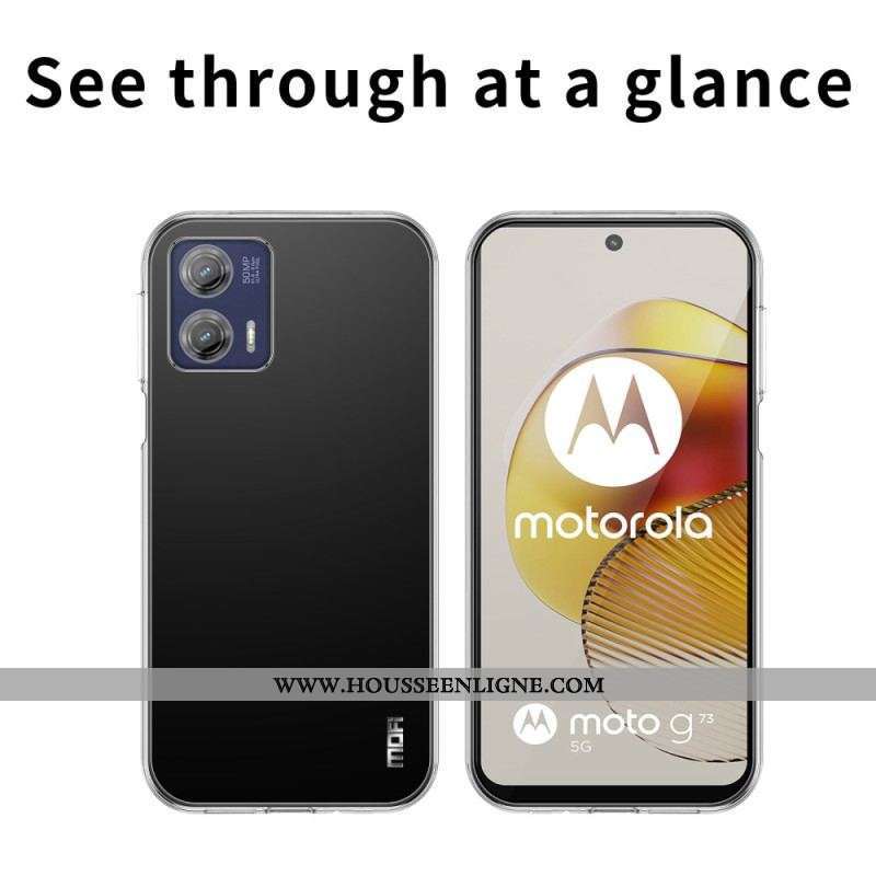 Coque Moto G73 5G Transparente Mofi