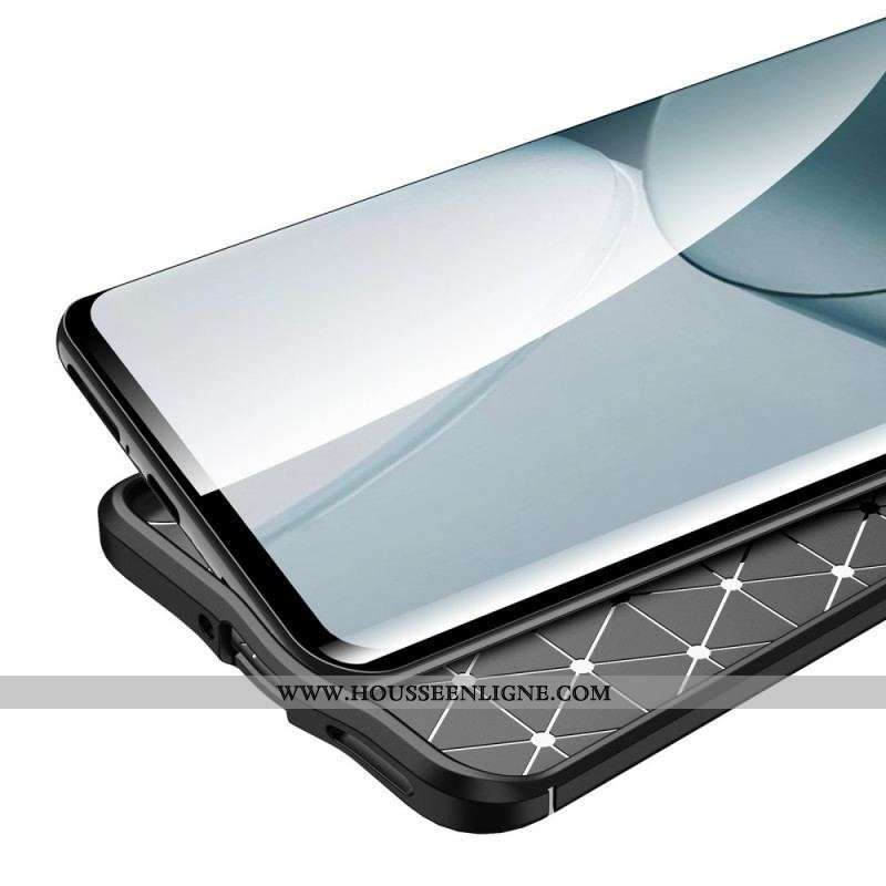 Coque OnePlus 10 Pro 5G Effet Cuir Litchi Double Line