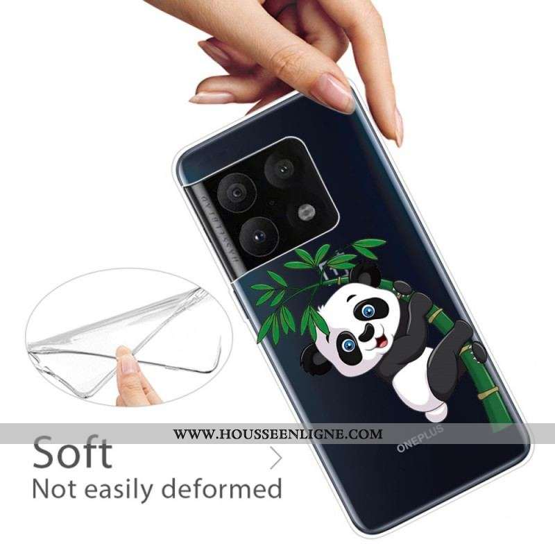 Coque OnePlus 10 Pro 5G Panda Sur Le Bambou