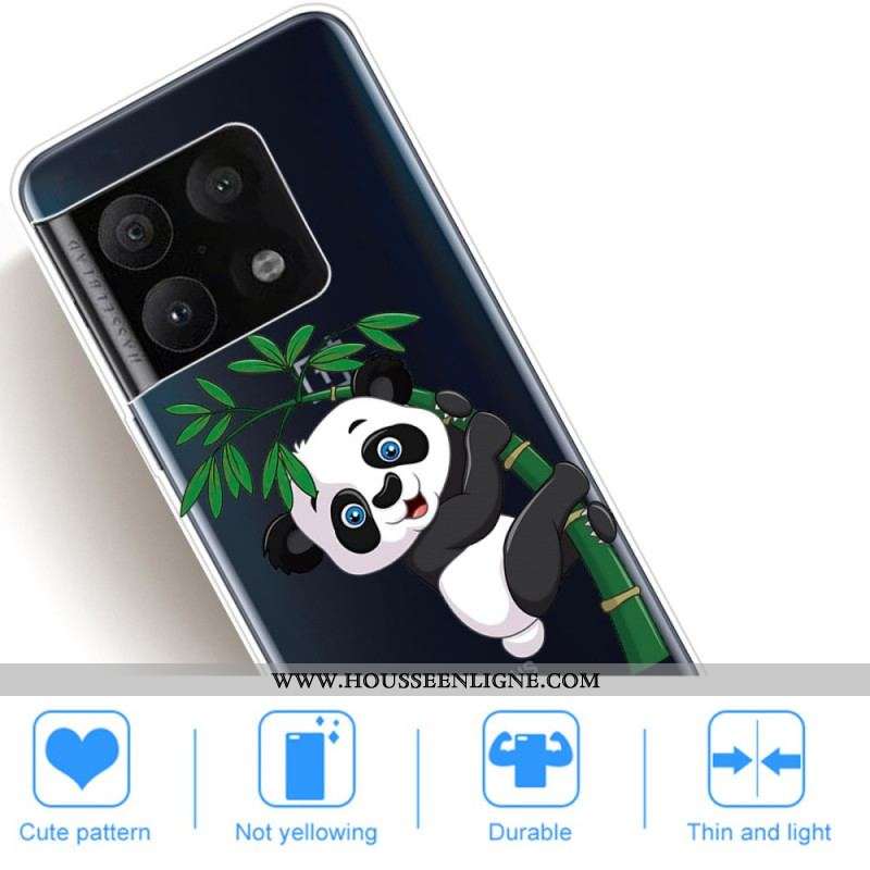 Coque OnePlus 10 Pro 5G Panda Sur Le Bambou