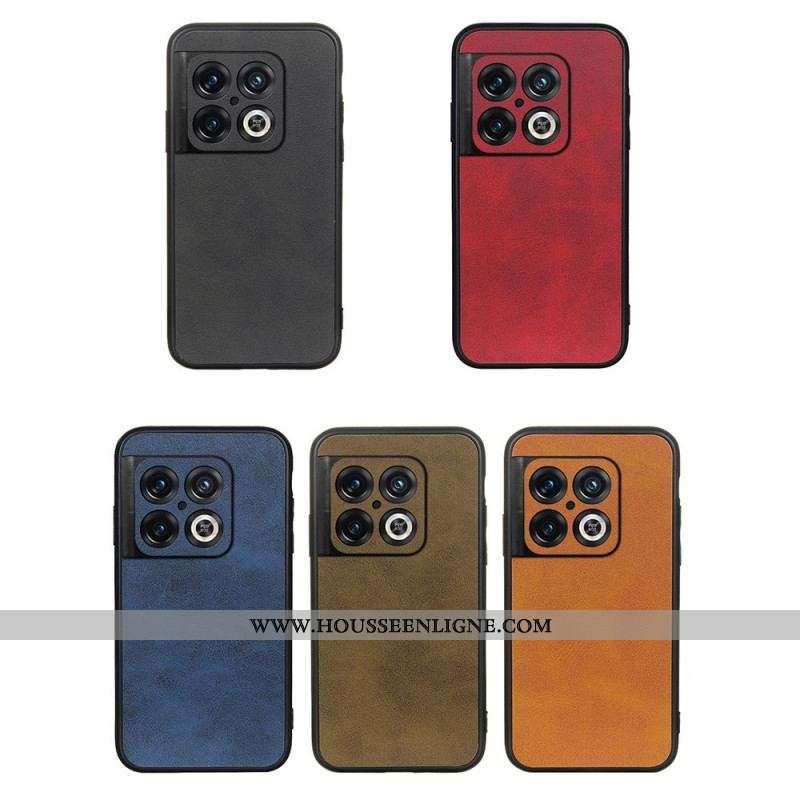 Coque OnePlus 10 Pro 5G Style Cuir