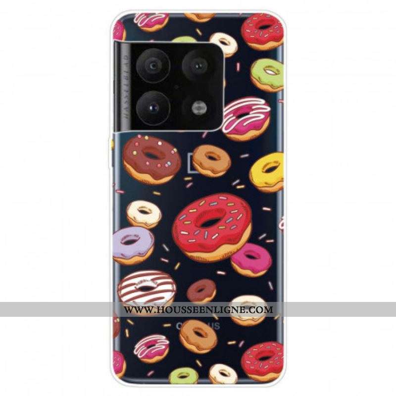 Coque OnePlus 10 Pro 5G love Donuts