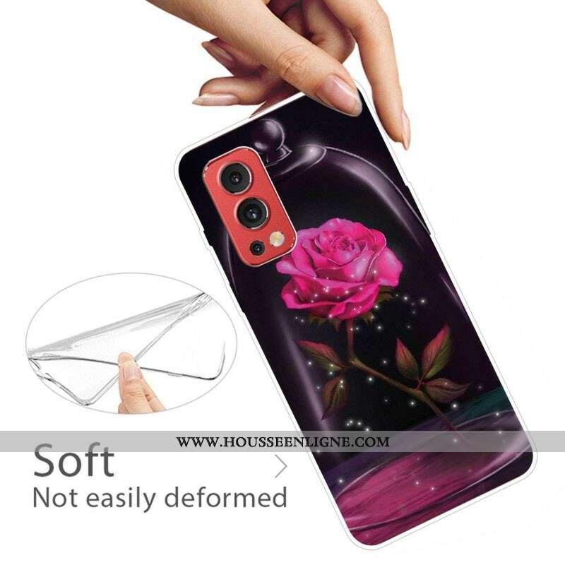 Coque OnePlus Nord 2 5G Rose Magique