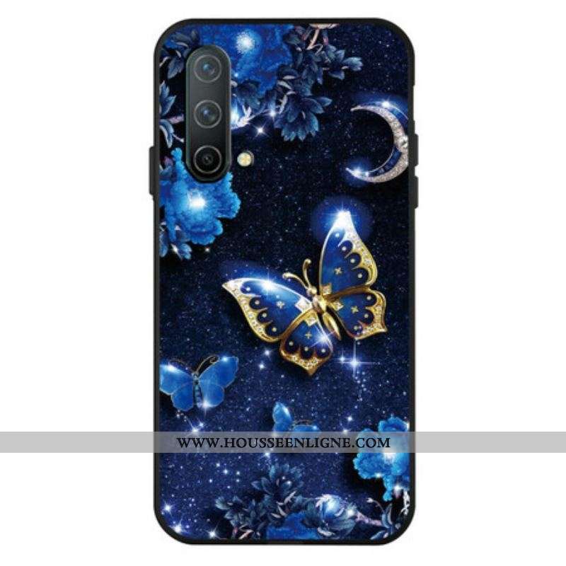 Coque OnePlus Nord CE 5G Papillon D'Or