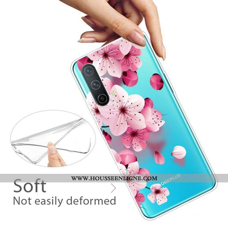 Coque OnePlus Nord CE 5G Petites Fleurs Roses