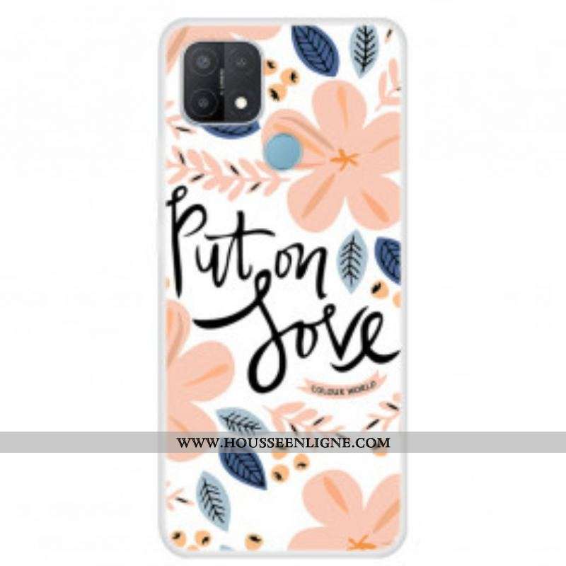Coque Oppo A15 Put On Love