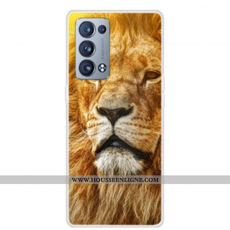 Coque Oppo Reno 6 Pro 5G Lion