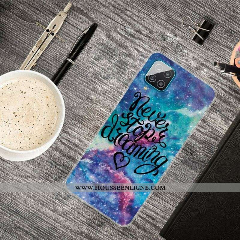 Coque Samsung Galaxy A12 / M12 Never Stop Dreaming