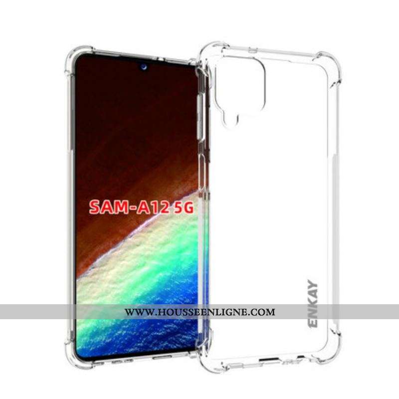 Coque Samsung Galaxy A12 / M12 Transparente ENKAY