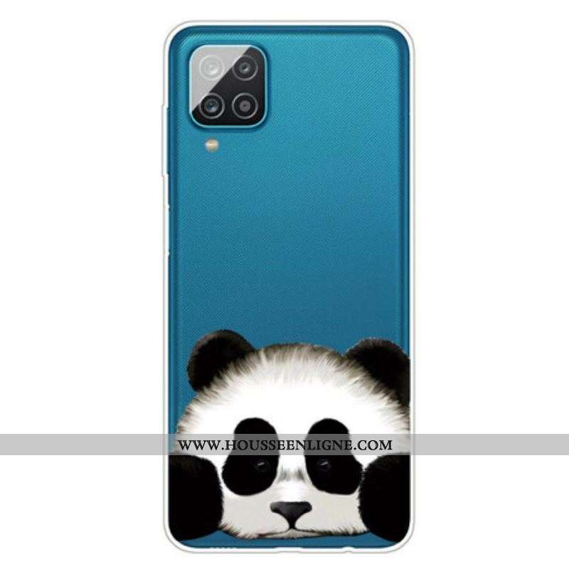 Coque Samsung Galaxy A12 / M12 Transparente Panda