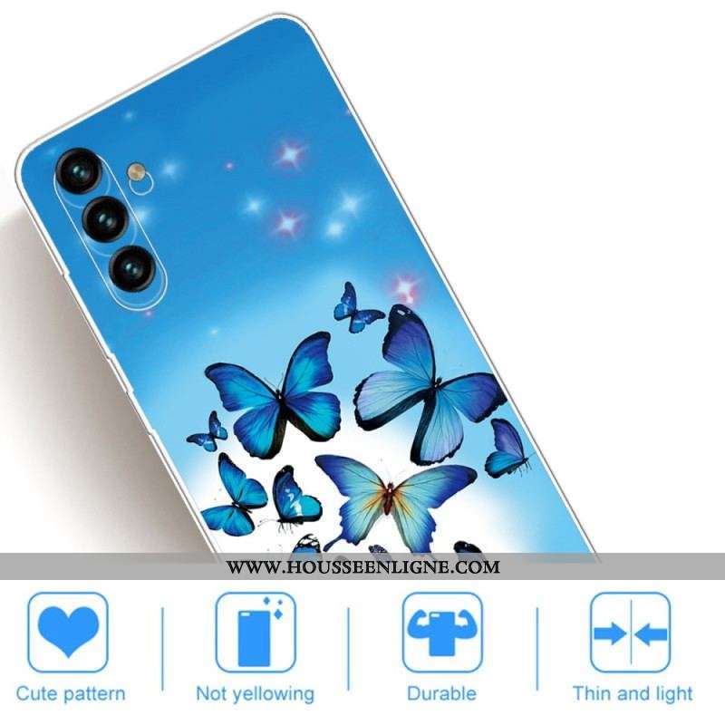 Coque Samsung Galaxy A13 5G / A04s Papillons Papillons
