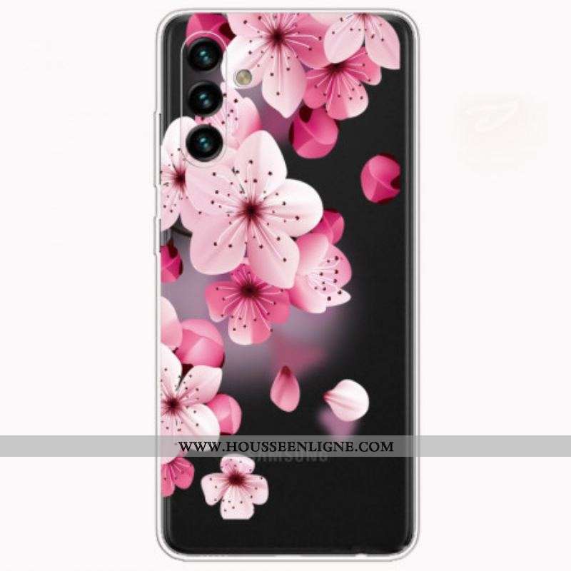 Coque Samsung Galaxy A13 5G / A04s Petites Fleurs Roses