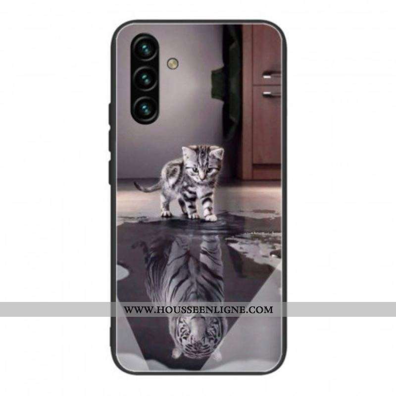 Coque Samsung Galaxy A13 5G / A04s Verre Trempé Ernest le Tigre