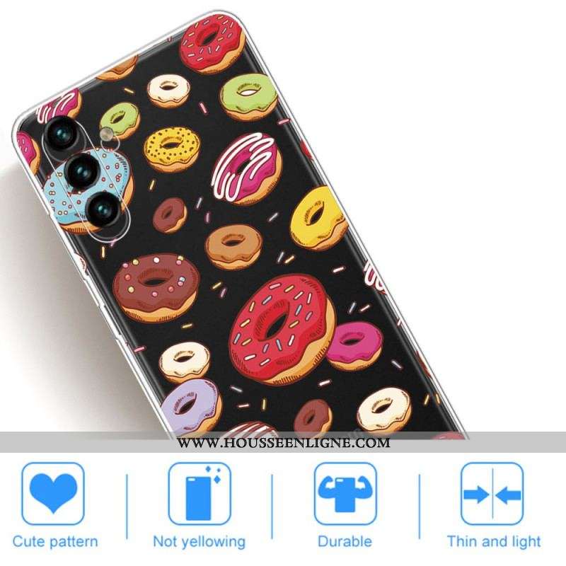 Coque Samsung Galaxy A13 5G / A04s love Donuts