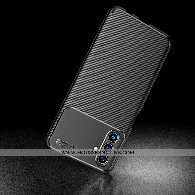 Coque Samsung Galaxy A13 5G Texture Fibre Carbone Flexible