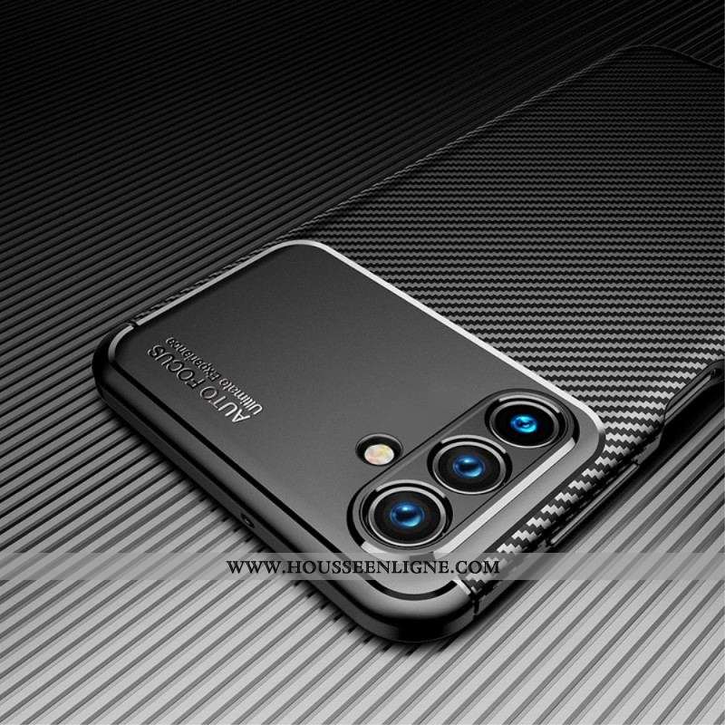 Coque Samsung Galaxy A13 5G Texture Fibre Carbone Flexible