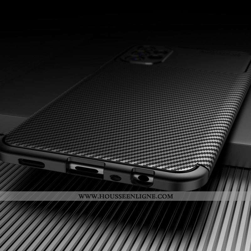 Coque Samsung Galaxy A13 Texture Fibre Carbone Flexible