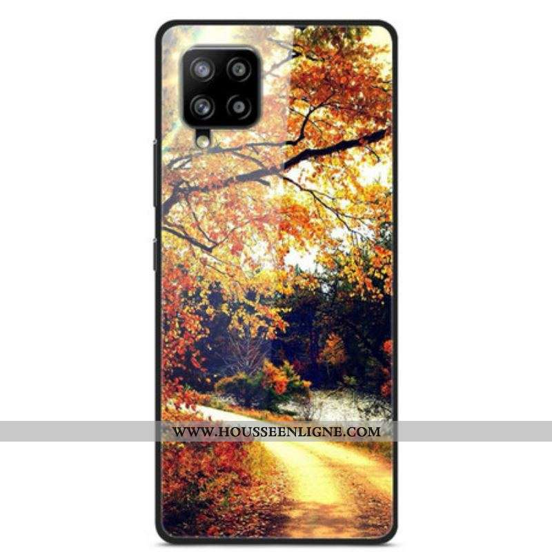 Coque Samsung Galaxy A42 5G Verre Trempé Forêt