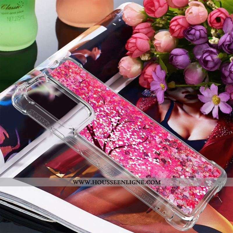 Coque Samsung Galaxy A53 5G Arbre Paillettes