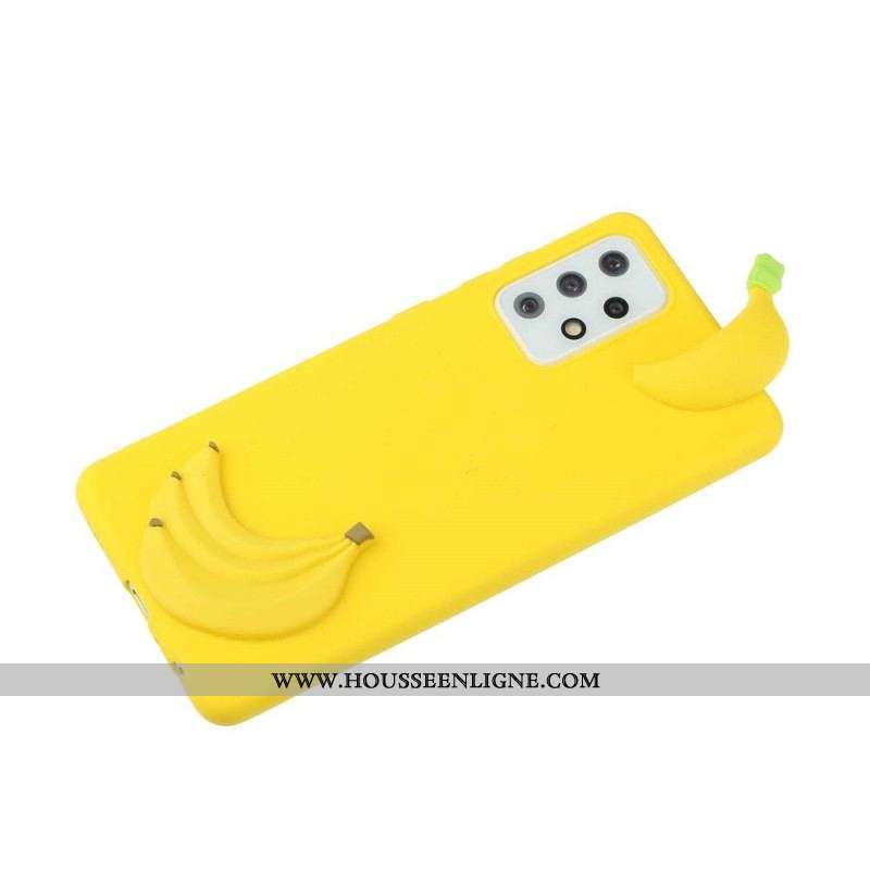 Coque Samsung Galaxy A53 5G Banane 3D