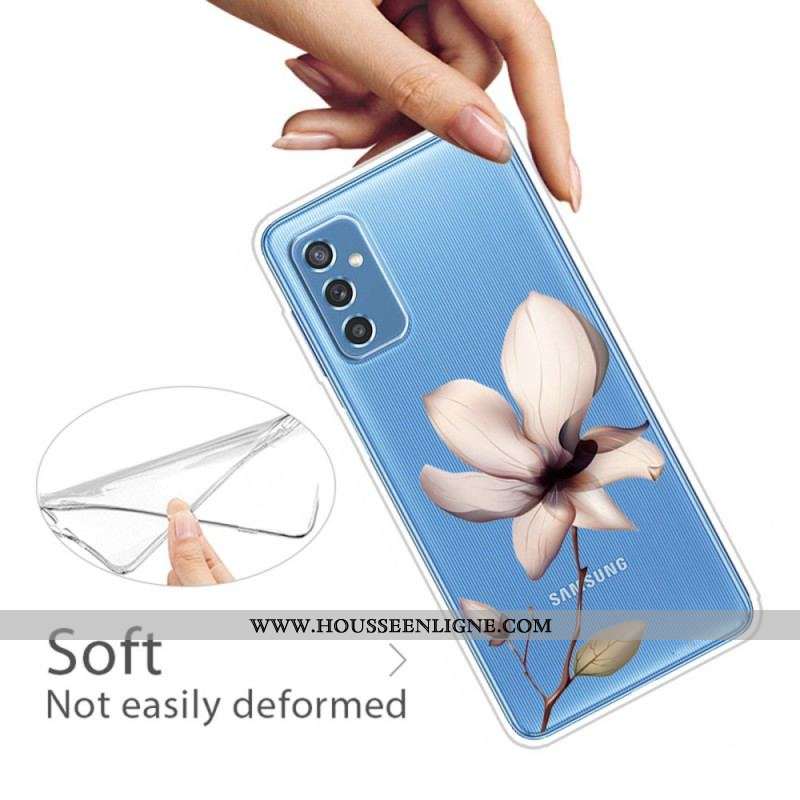 Coque Samsung Galaxy M52 5G Fleur Fragile