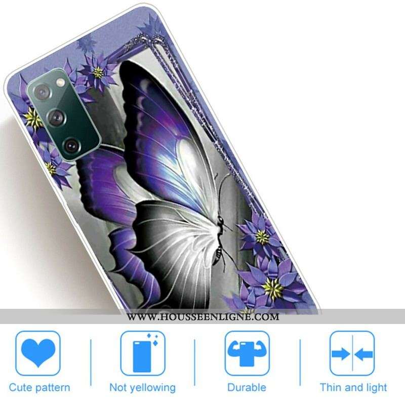 Coque Samsung Galaxy S20 FE Papillons Papillons