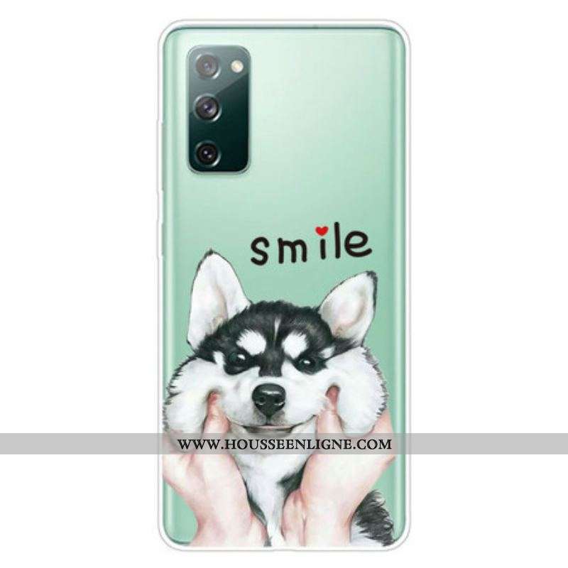 Coque Samsung Galaxy S20 FE Smile Dog