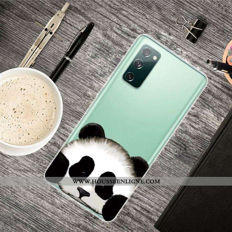 Coque Samsung Galaxy S20 FE Transparente Panda
