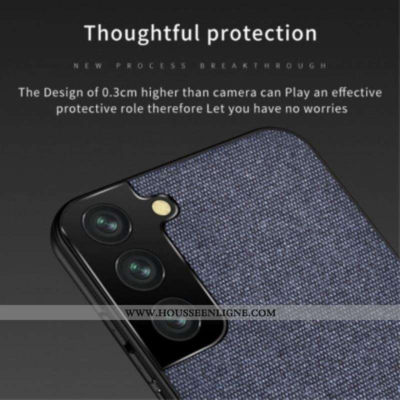 Coque Samsung Galaxy S21 5G Bi-texture Simili Cuir