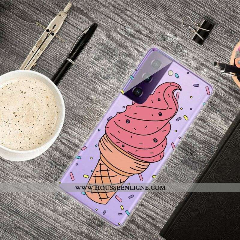 Coque Samsung Galaxy S21 5G Ice Cream