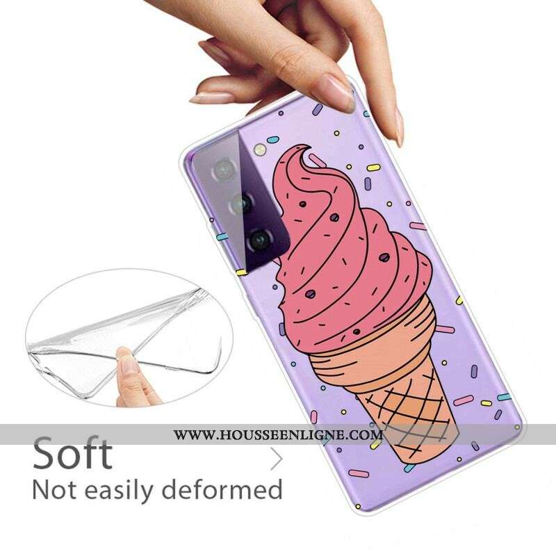 Coque Samsung Galaxy S21 5G Ice Cream