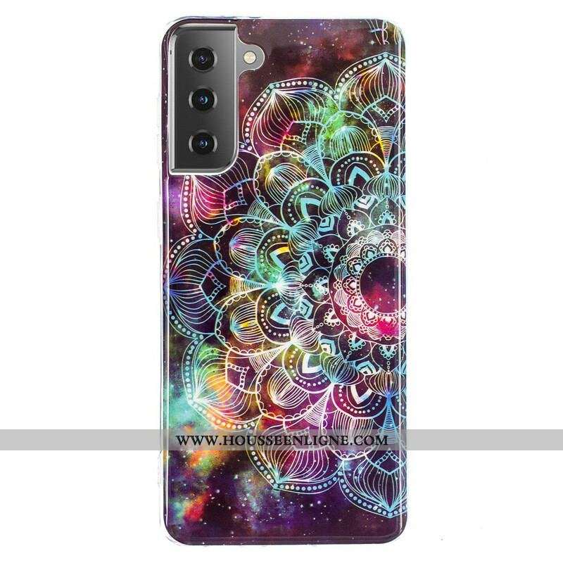 Coque Samsung Galaxy S21 5G Série Floralies Fluorescente
