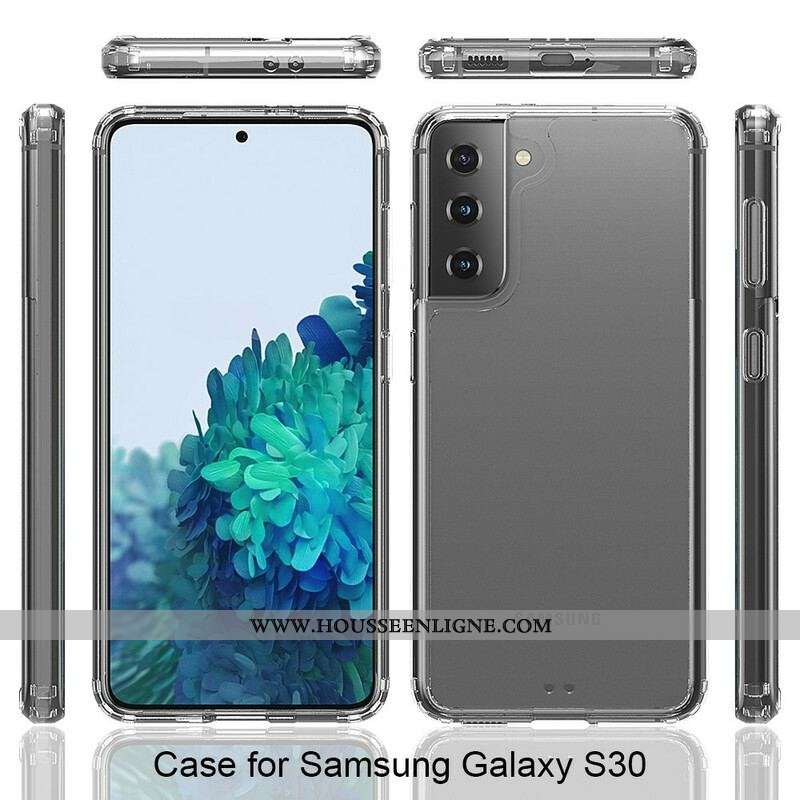 Coque Samsung Galaxy S21 5G Transparente Crystal