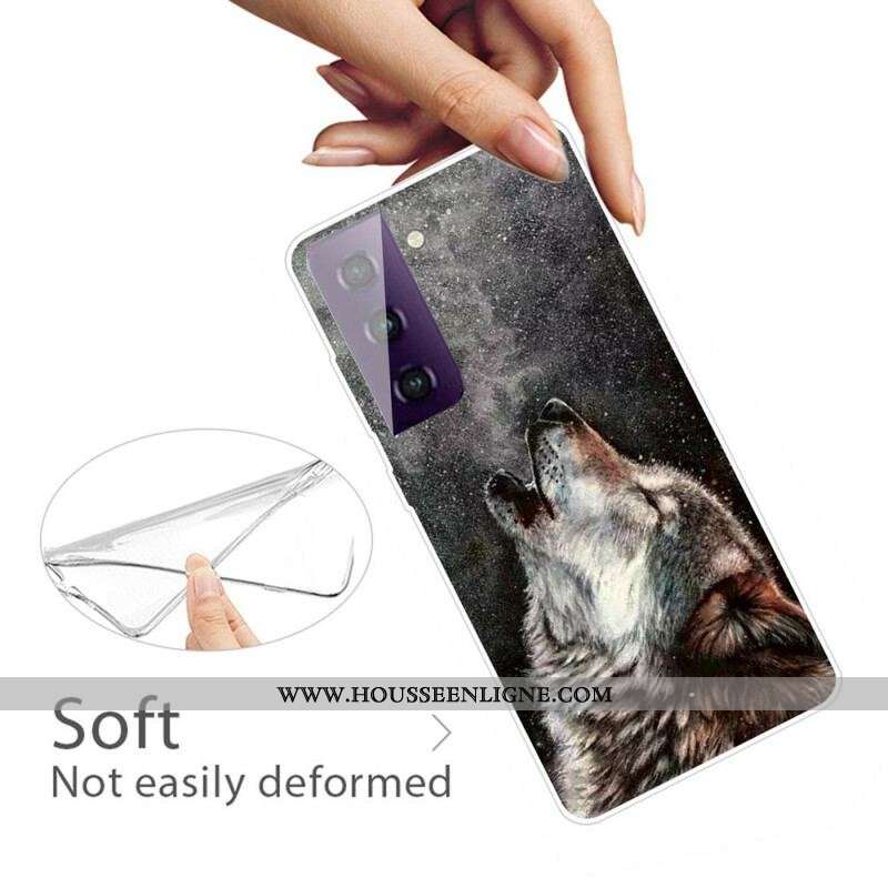 Coque Samsung Galaxy S21 FE Sublime Loup