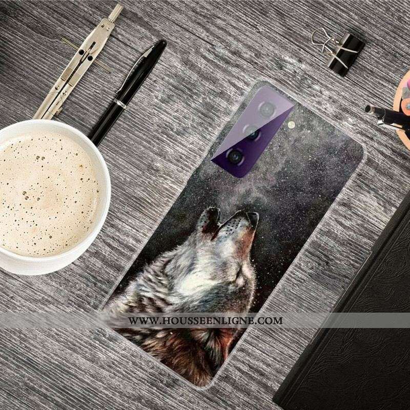 Coque Samsung Galaxy S21 FE Sublime Loup