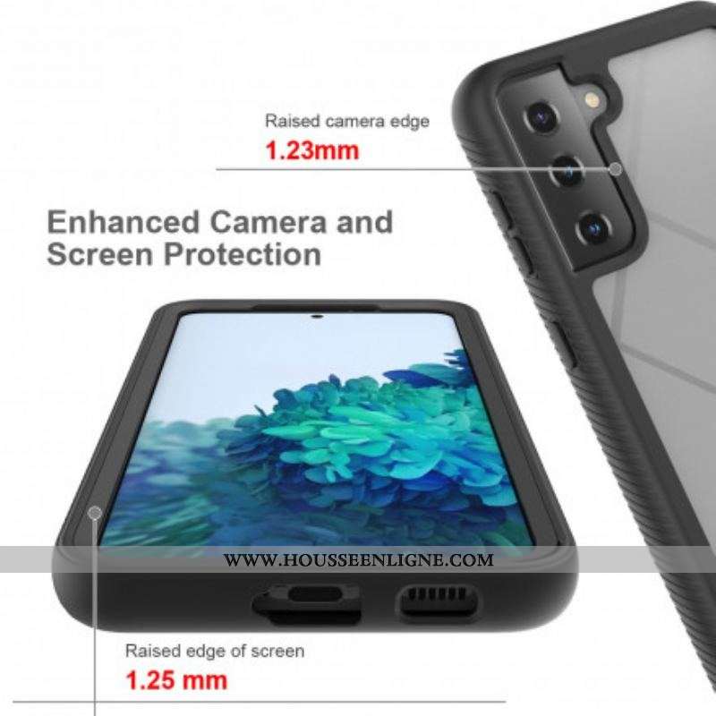 Coque Samsung Galaxy S21 Plus 5G Hybride Rebords Biseautés