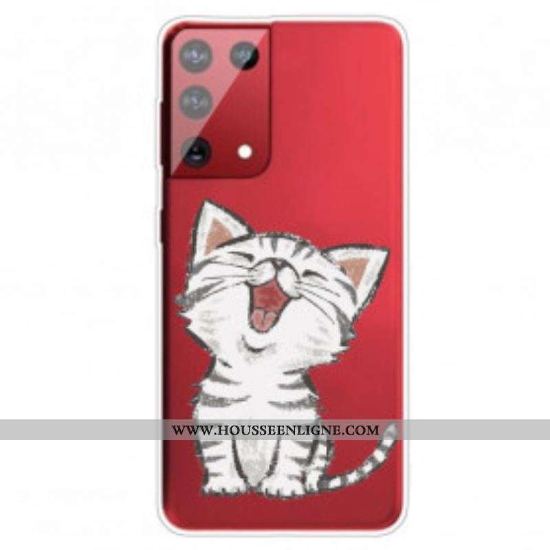 Coque Samsung Galaxy S21 Ultra 5G Charmant Chat