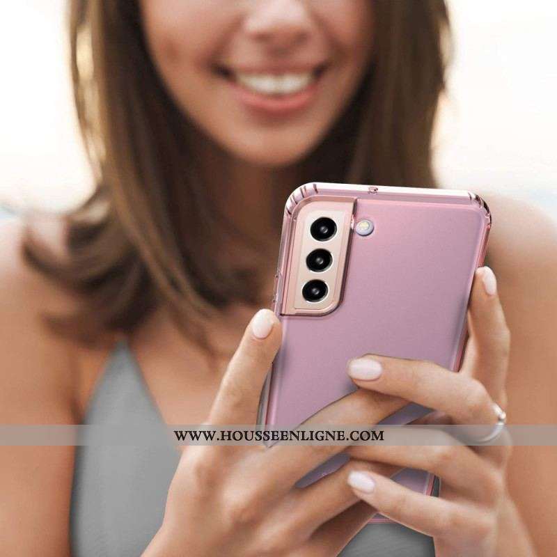 Coque Samsung Galaxy S22 5G Colorée Transparente