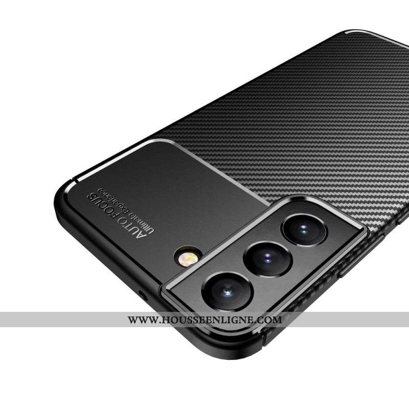 Coque Samsung Galaxy S22 5G Fibre Carbone Flexible