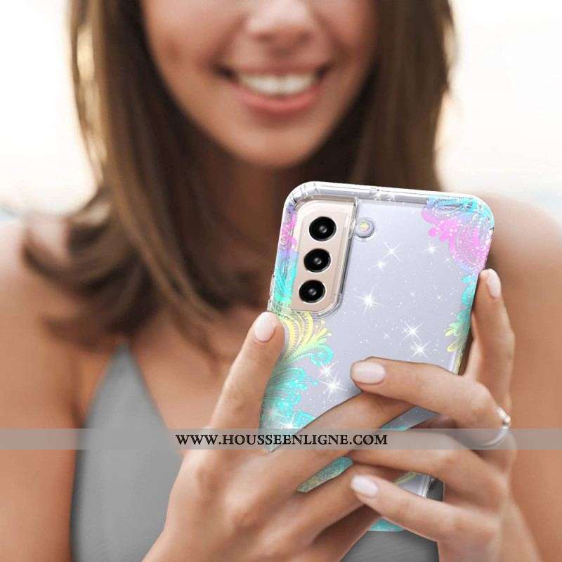 Coque Samsung Galaxy S22 5G Silicone Flexible Mandala
