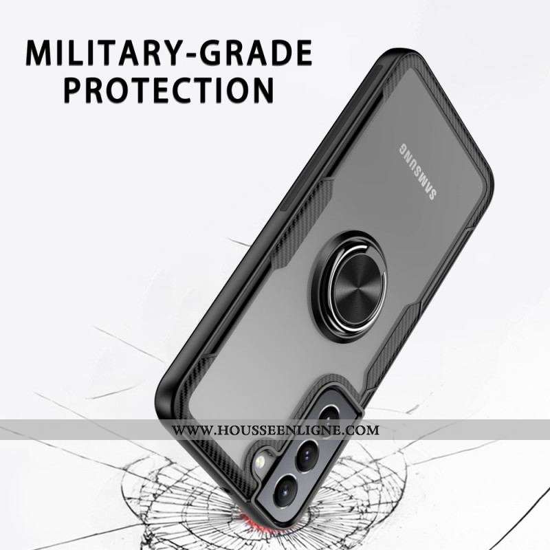 Coque Samsung Galaxy S22 Plus 5G Anneau-Support Élégance