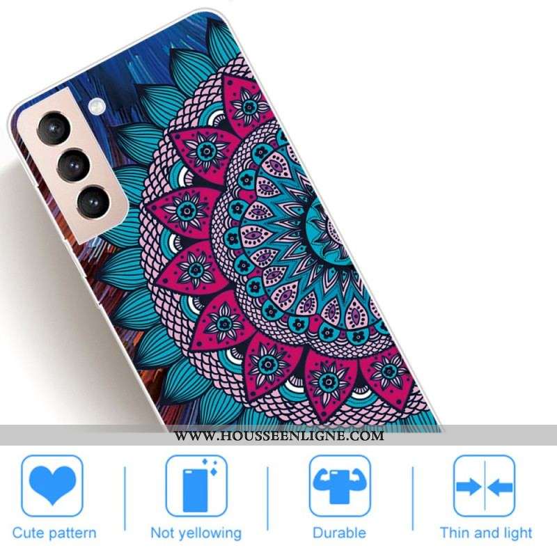 Coque Samsung Galaxy S22 Plus 5G Mandala Coloré