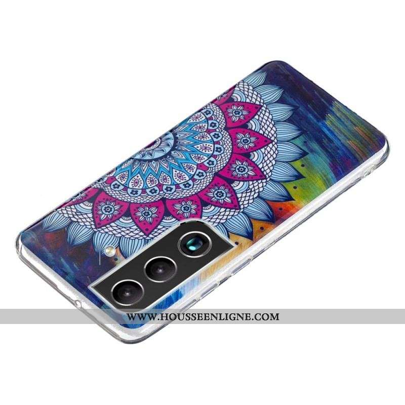 Coque Samsung Galaxy S22 Plus 5G Série Floralies Fluorescente