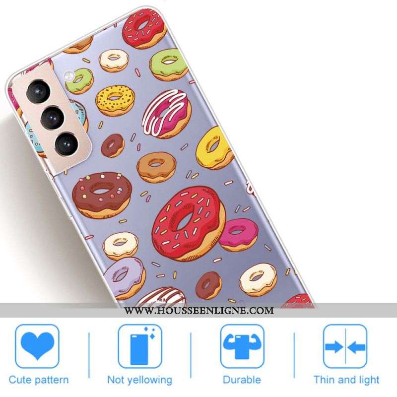 Coque Samsung Galaxy S22 Plus 5G love Donuts