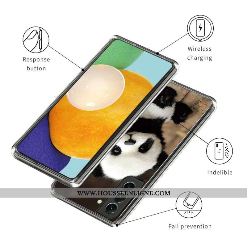 Coque Samsung Galaxy S23 5G Flexible Panda