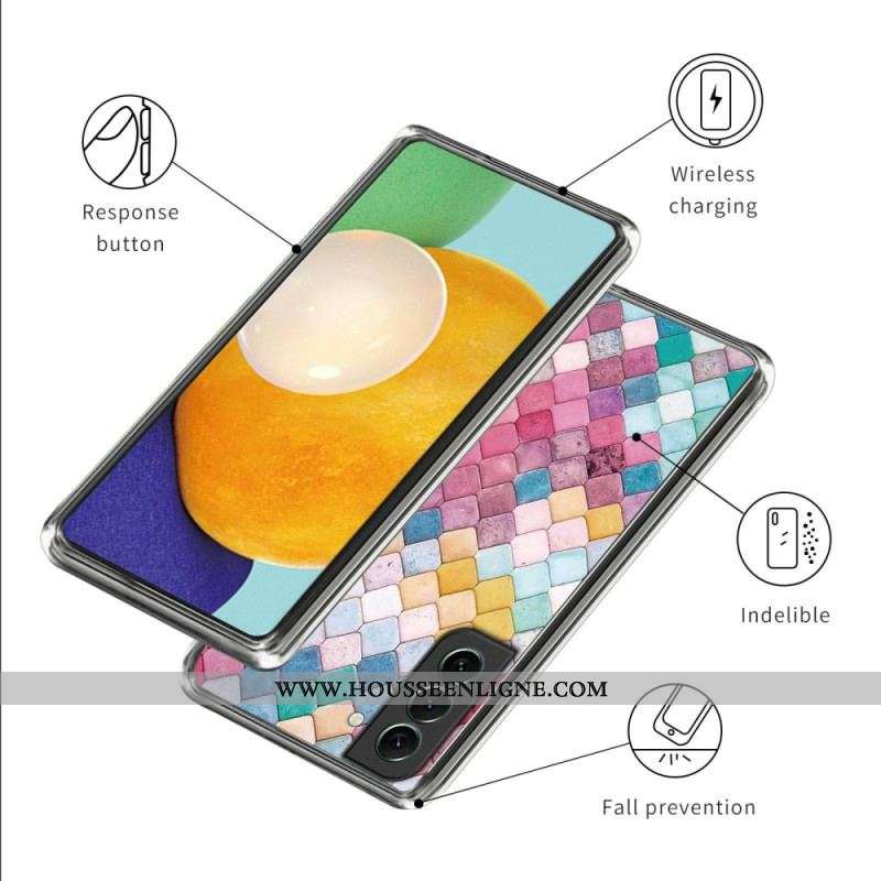Coque Samsung Galaxy S23 5G Silicone Peinture