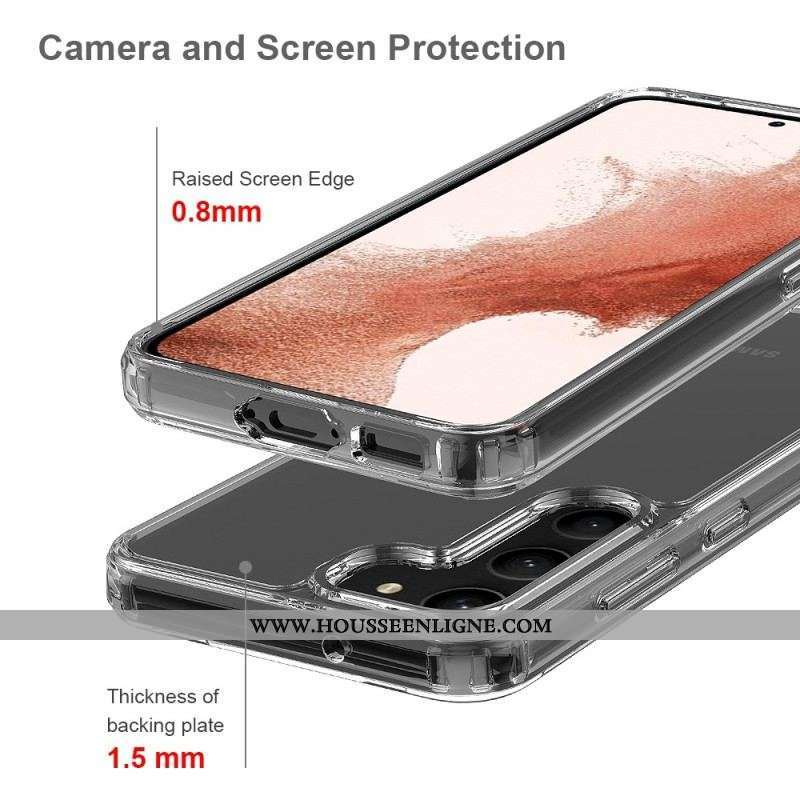 Coque Samsung Galaxy S23 5G Transparente Anti-Jaunissement