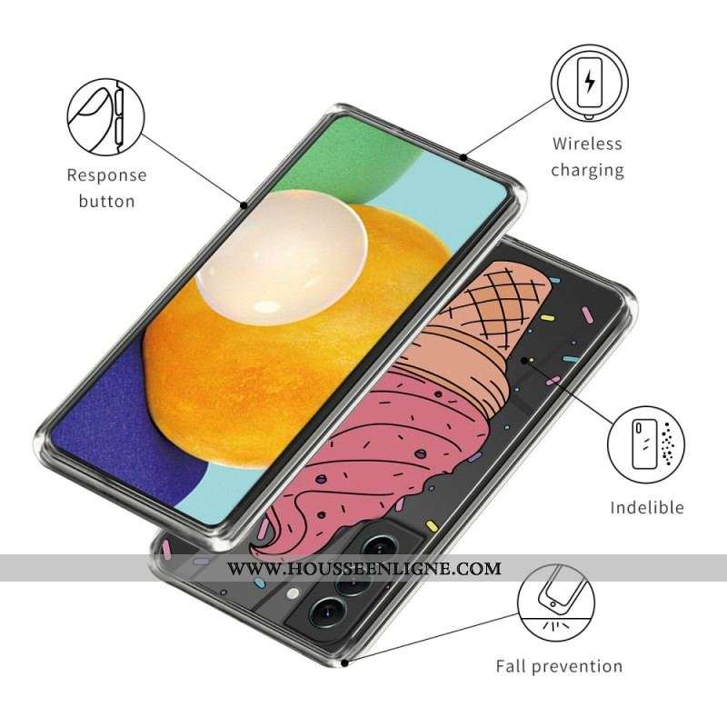 Coque Samsung Galaxy S23 5G Transparente Glace
