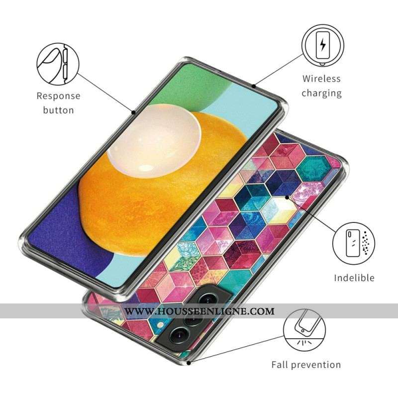 Coque Samsung Galaxy S23 Plus 5G Silicone Peinture